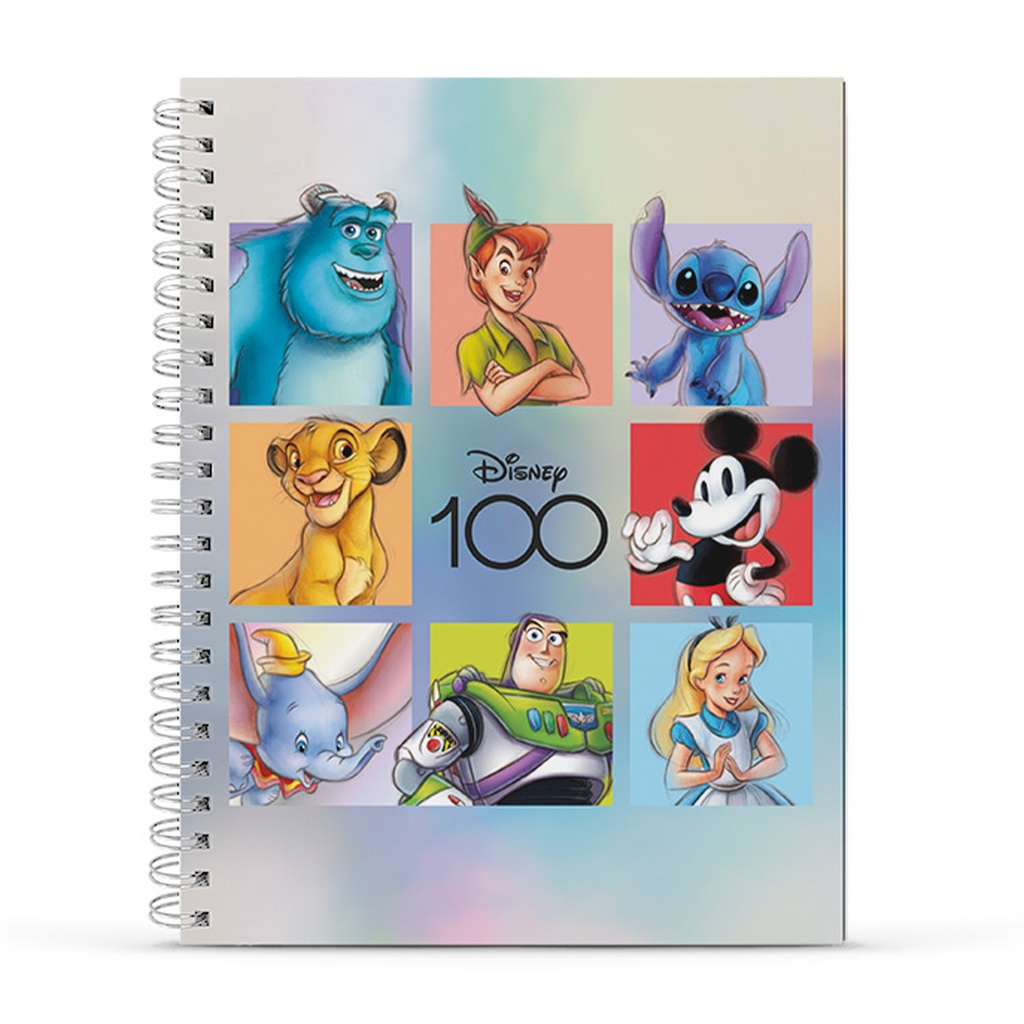 CUADERNO MOOVING A4 T/D 96H DISNEY 100