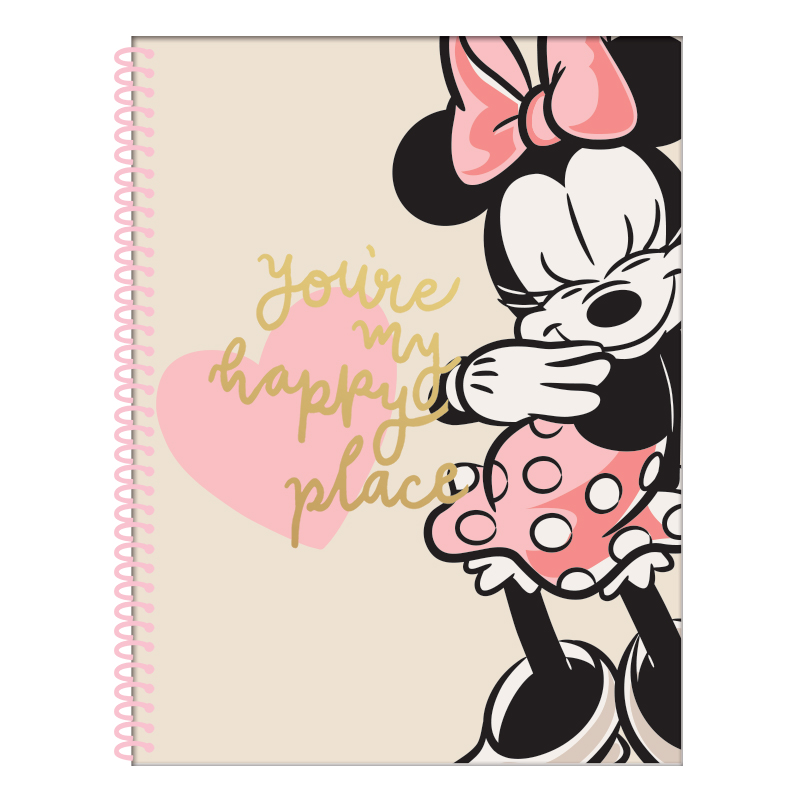 CUADERNO MOOVING A4 UNIVERSITARIO 80H MINNIE MOUSE