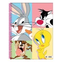 CUADERNO MOOVING A4 UNIVERSITARIO 80H LOONEY TUNES