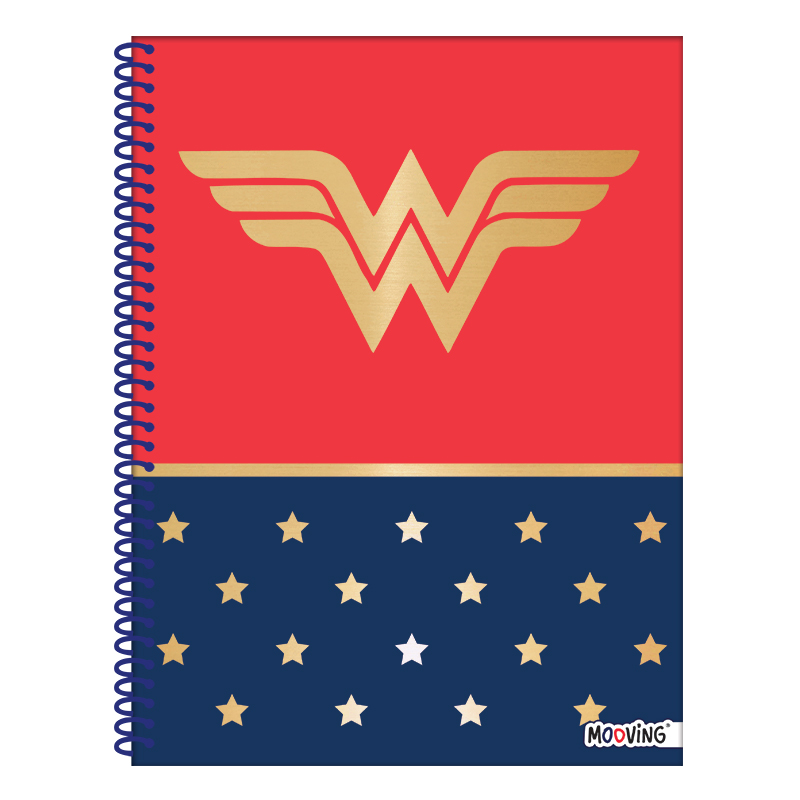 CUADERNO MOOVING A4 UNIVERSITARIO 80H WONDER WOMAN