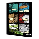 CUADERNO MOOVING 16X21 T/D 48H ULTRA ZOMBIE