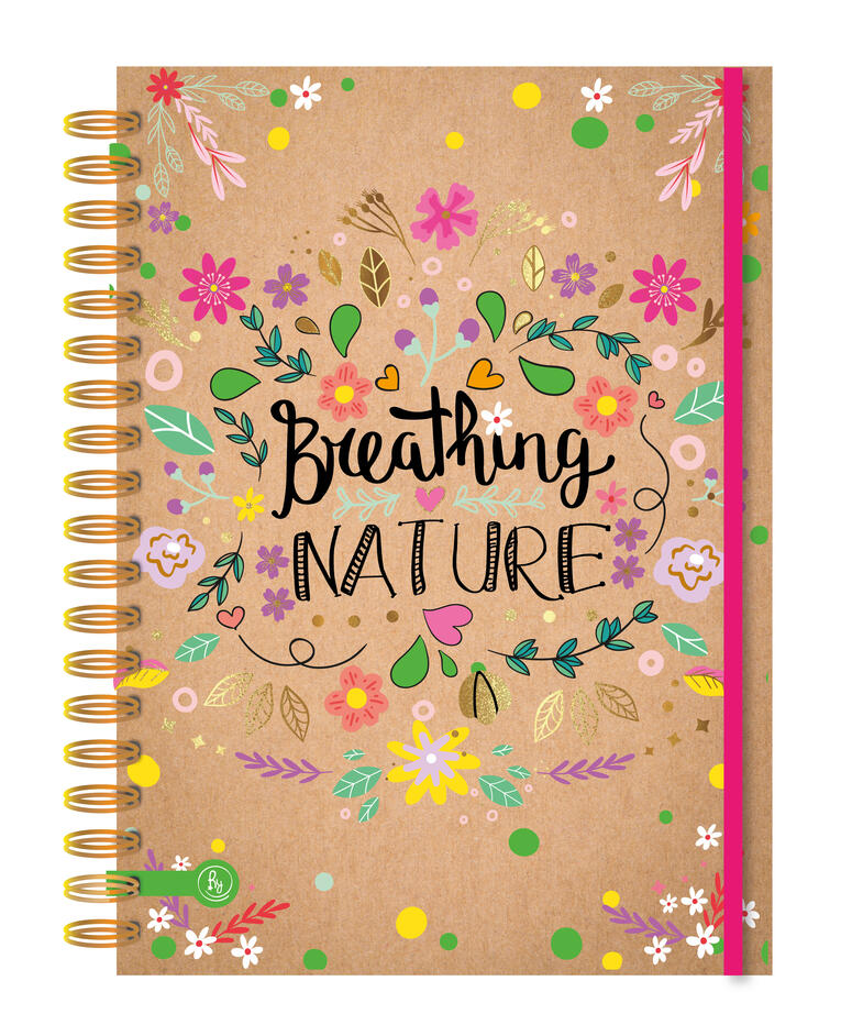 CUADERNO RY 1002 15X21 ANILLADO KRAFT