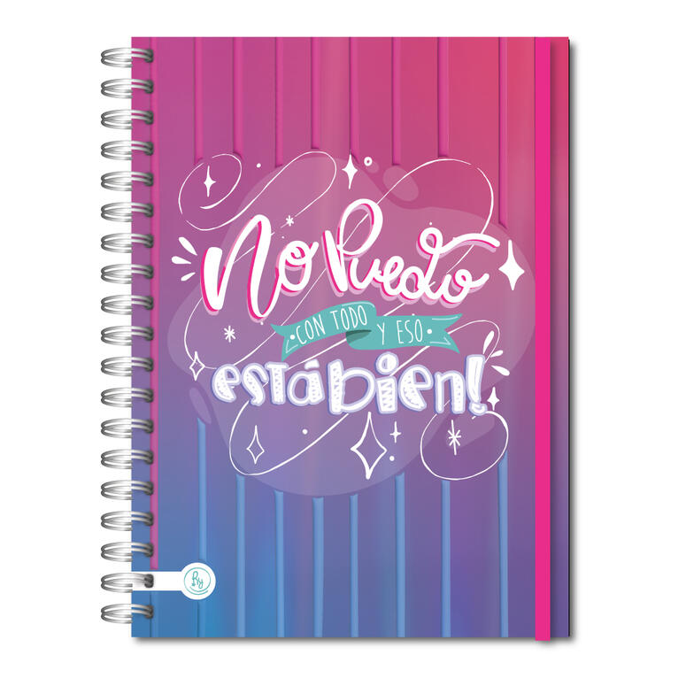 CUADERNO RY 1019 15X21 ANILLADO HOLOGRAFICO 80H