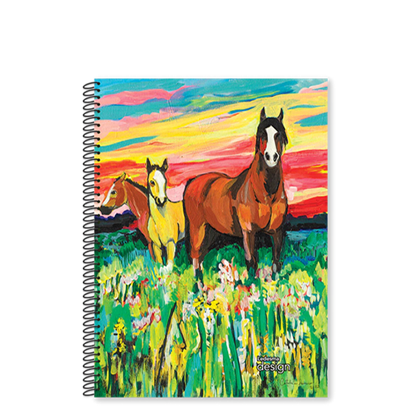 CUADERNO LEDESMA DESIGN CATALINA GUERRICO 22X29 84H RAYADO