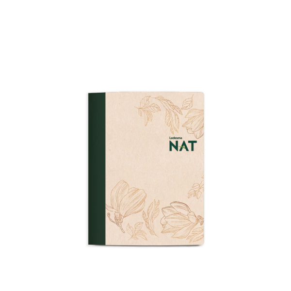 LIBRETA LEDESMA NAT T/F 16X21 42H RAYADO