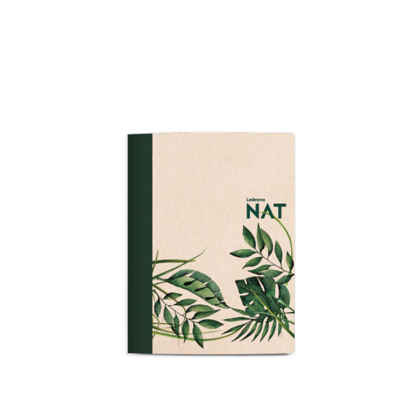 LIBRETA LEDESMA NAT T/F 16X21 42H RAYADO