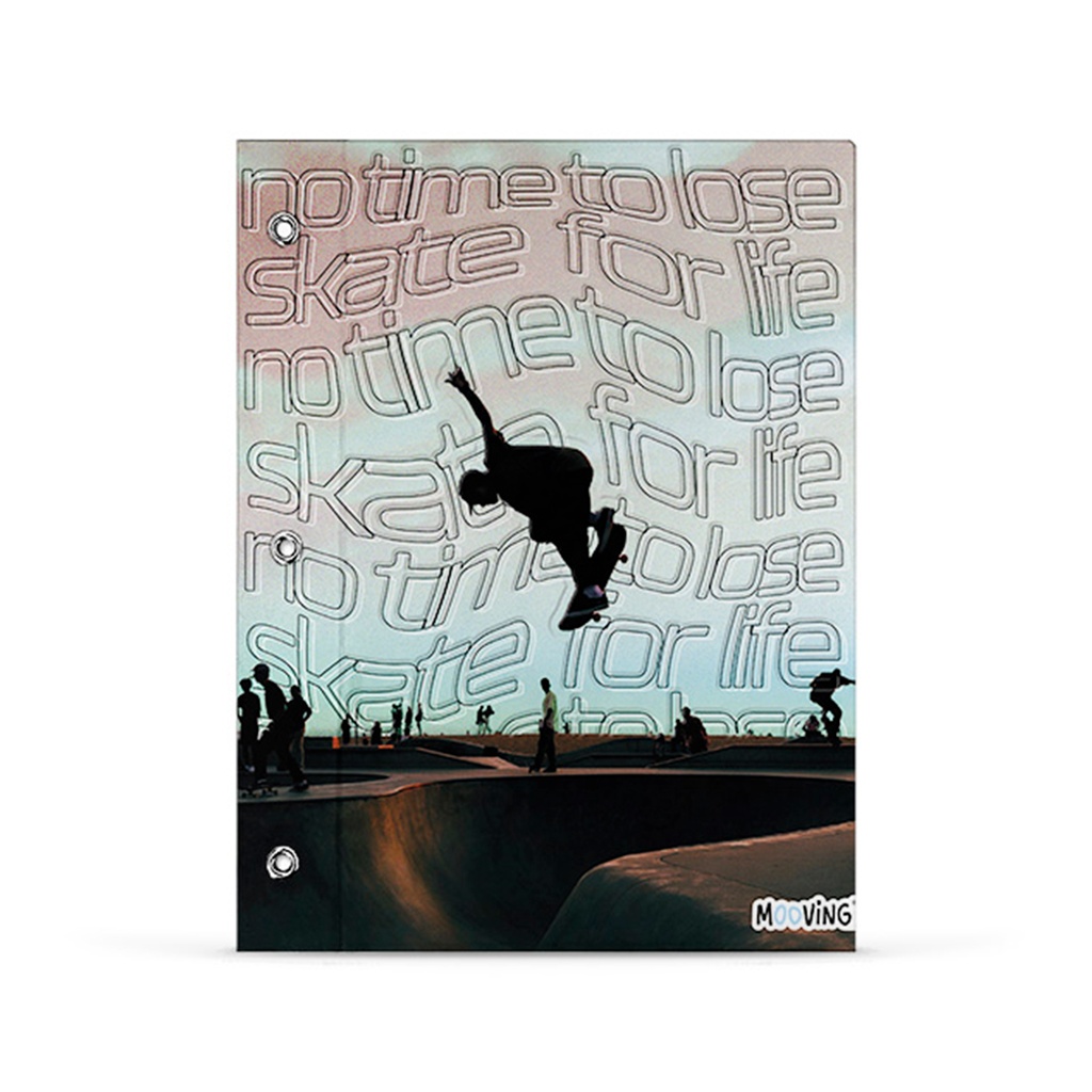 CARPETA 2 TAPAS Nº3 MOOVING SKATE ON