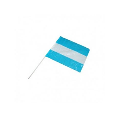 BANDERA PLASTICA ARGENTINA Nº3 X12 15X21CM