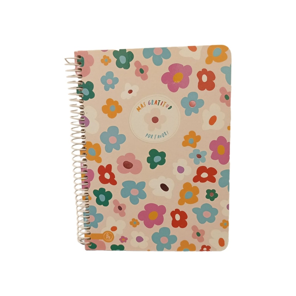 CUADERNO RY 1082 15X21 ANILLADO SEMI FLEX MIX 80H RY