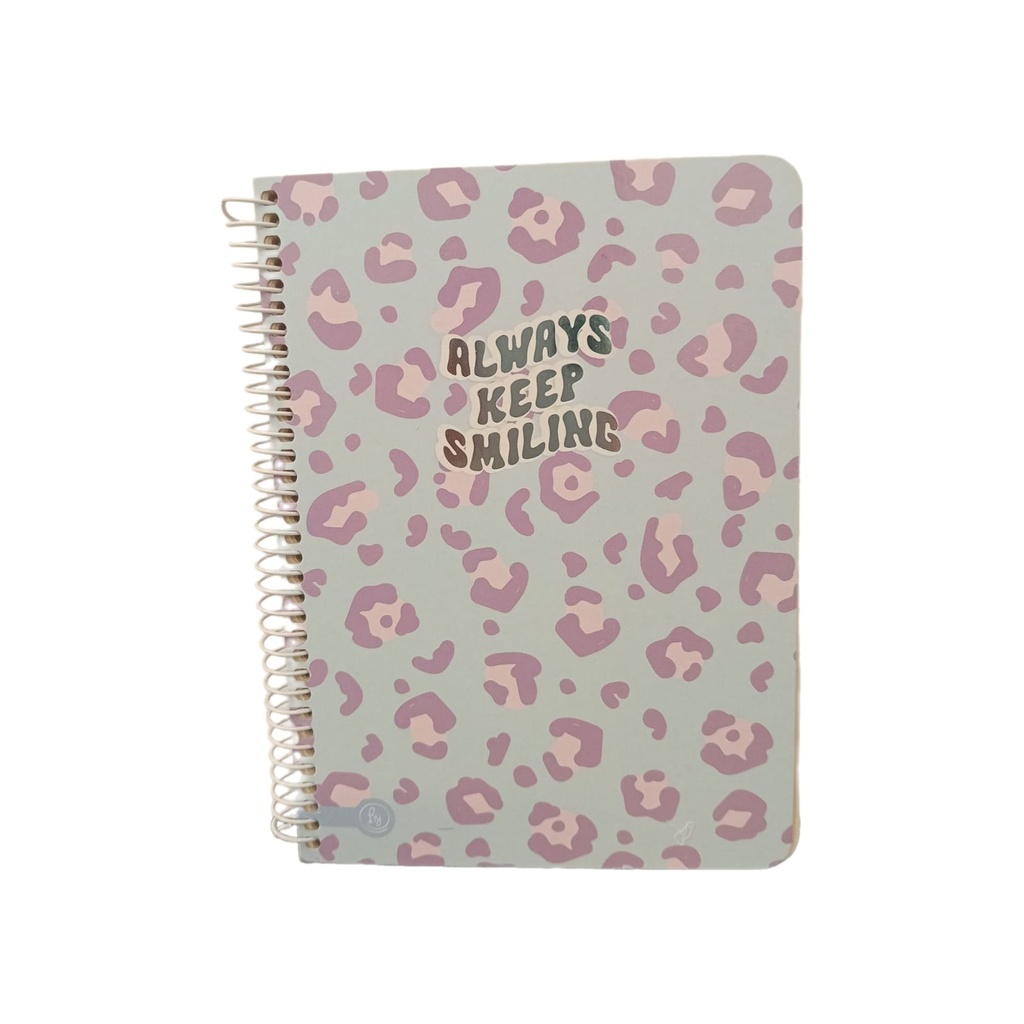 CUADERNO RY 1082 15X21 ANILLADO SEMI FLEX MIX 80H RY