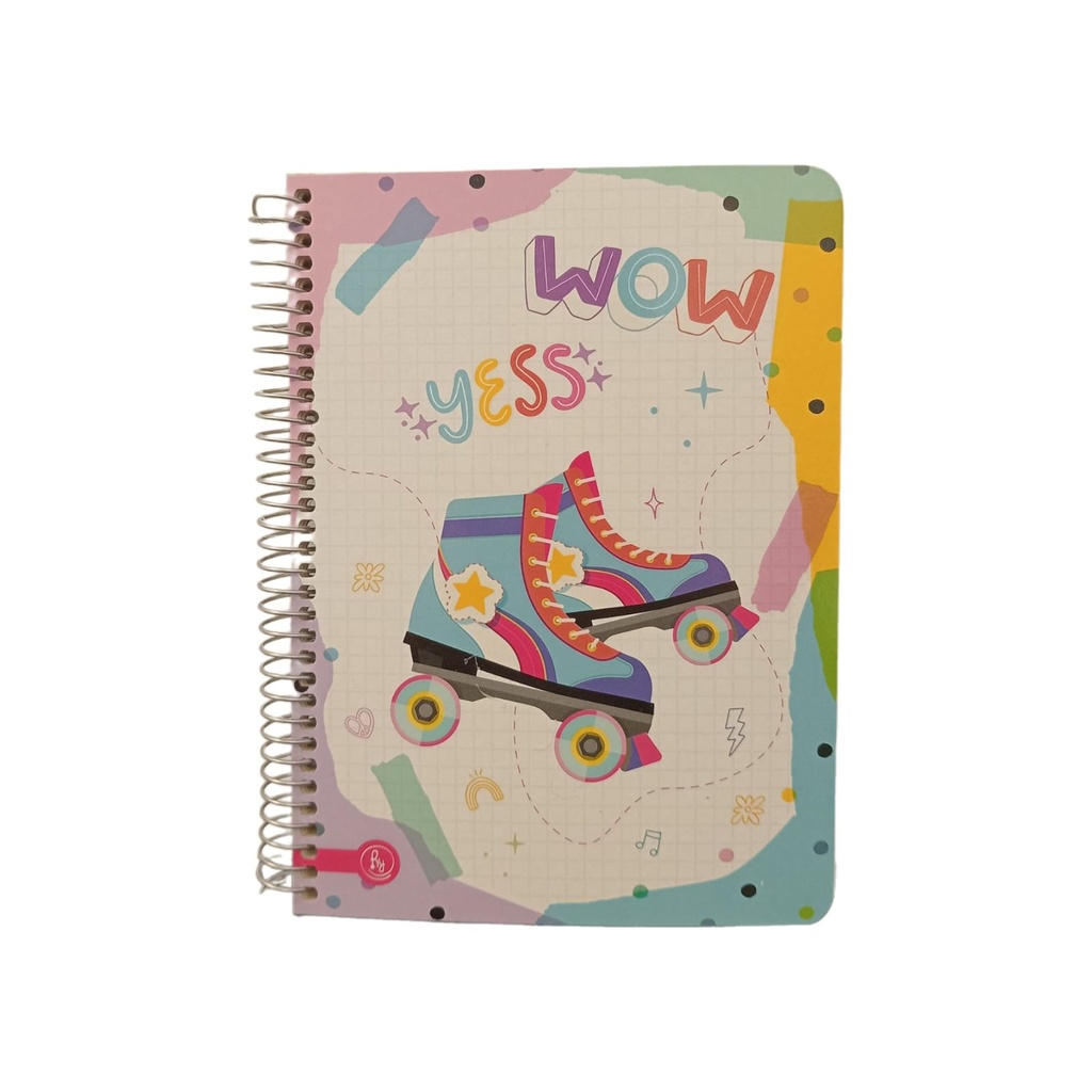 CUADERNO RY 1085 15X21 ANILLADO SEMI FLEX ESCOLAR 80H