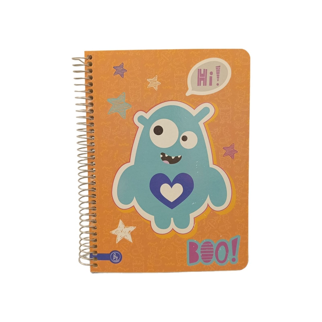 CUADERNO RY 1085 15X21 ANILLADO SEMI FLEX ESCOLAR 80H