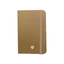 LIBRETA RY 1009 9.5X14.5CM C/ELASTICO METAL