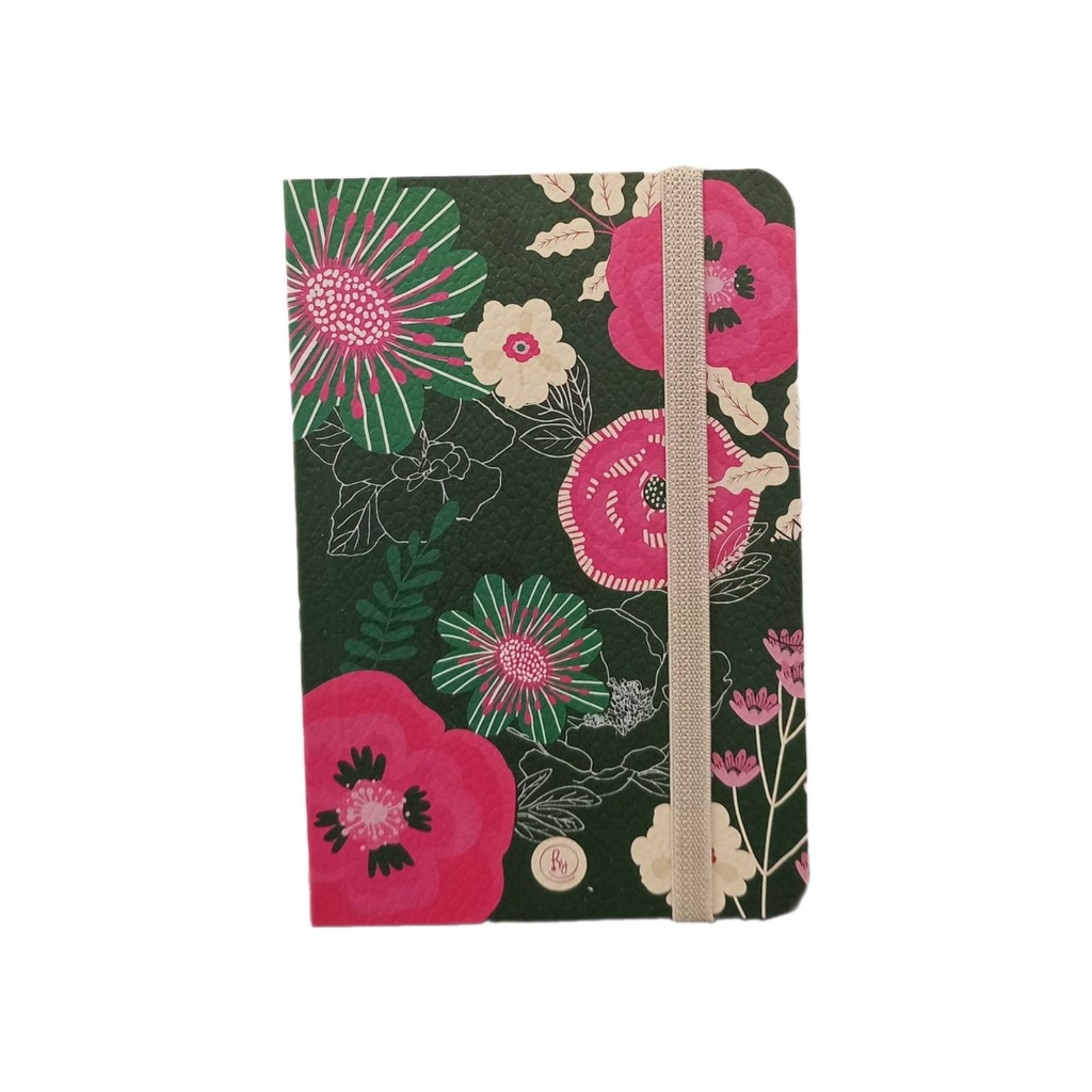 LIBRETA RY 1008 9.5X14.5CM C/ELASTICO ECOCHIC