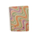 CUADERNO RY 1082 15X21 ANILLADO SEMI FLEX MIX 80H RY