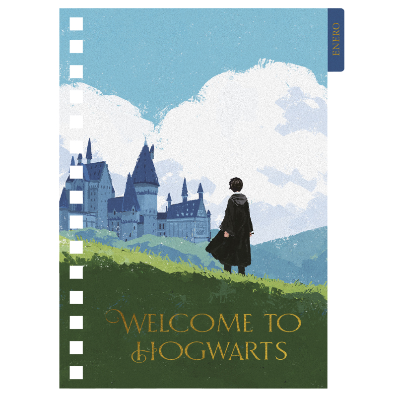 AGENDA MOOVING 14X20 DXP HARRY POTTER