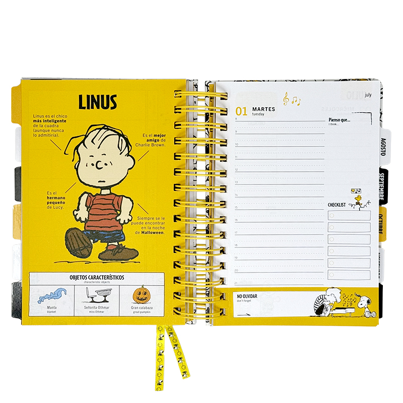 AGENDA MOOVING 14X20 DXP SNOOPY