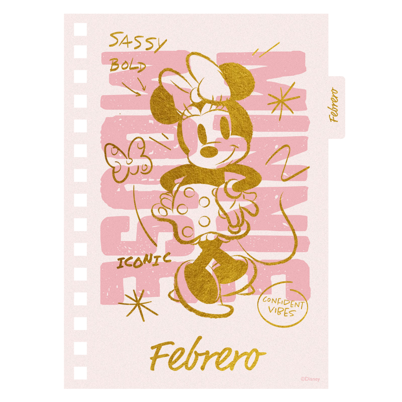 AGENDA MOOVING 14X20 DXP MINNIE MOUSE