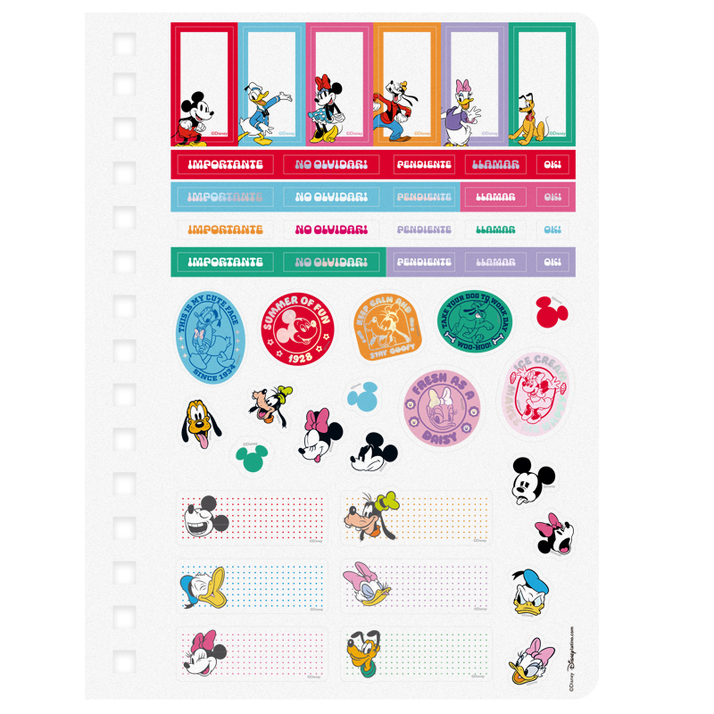 AGENDA MOOVING 14X20 DXP MICKEY Y FRIENDS