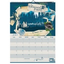 CALENDARIO MOOVING 35X25 HARRY POTTER