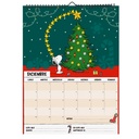 CALENDARIO MOOVING 35X25 SNOOPY