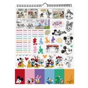 CALENDARIO MOOVING 35X25 MICKEY Y FRINDS