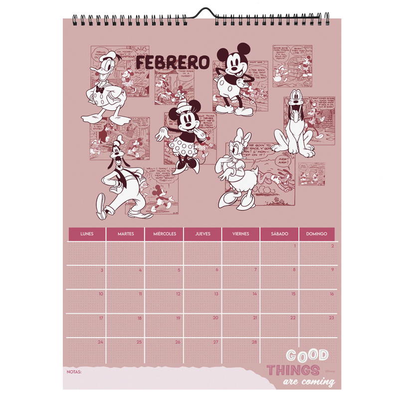 CALENDARIO MOOVING 35X25 MICKEY Y FRINDS