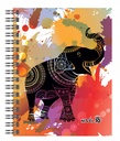 AGENDA NIVEL 10 TOP ESPIRALADA ELEFANTE C/ELASTICO