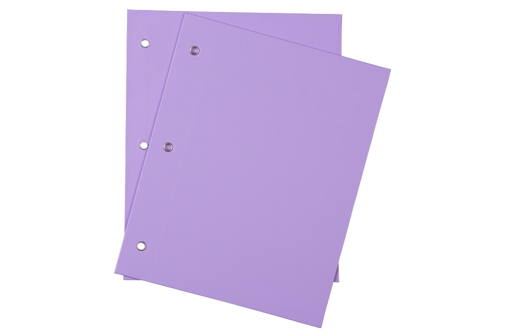 CARPETA 2 TAPAS Nº3 LAMA PVC PASTEL