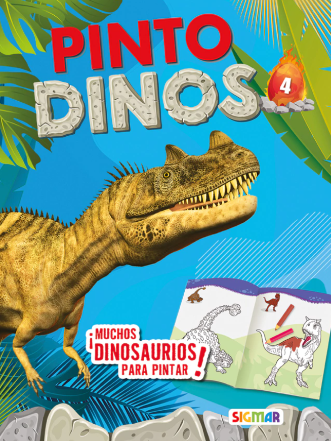 LIBRO SIGMAR COLECCION PINTO DINOS-SURTIDOS