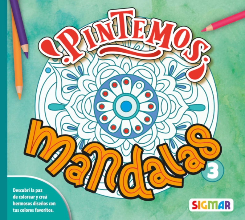 LIBRO SIGMAR COLECCION PINTAMOS MANDALAS SURTIDO