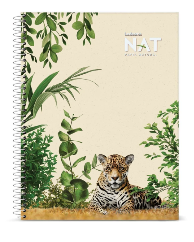 CUADERNO LEDESMA NAT T/B 22X29 70H RAYADOS