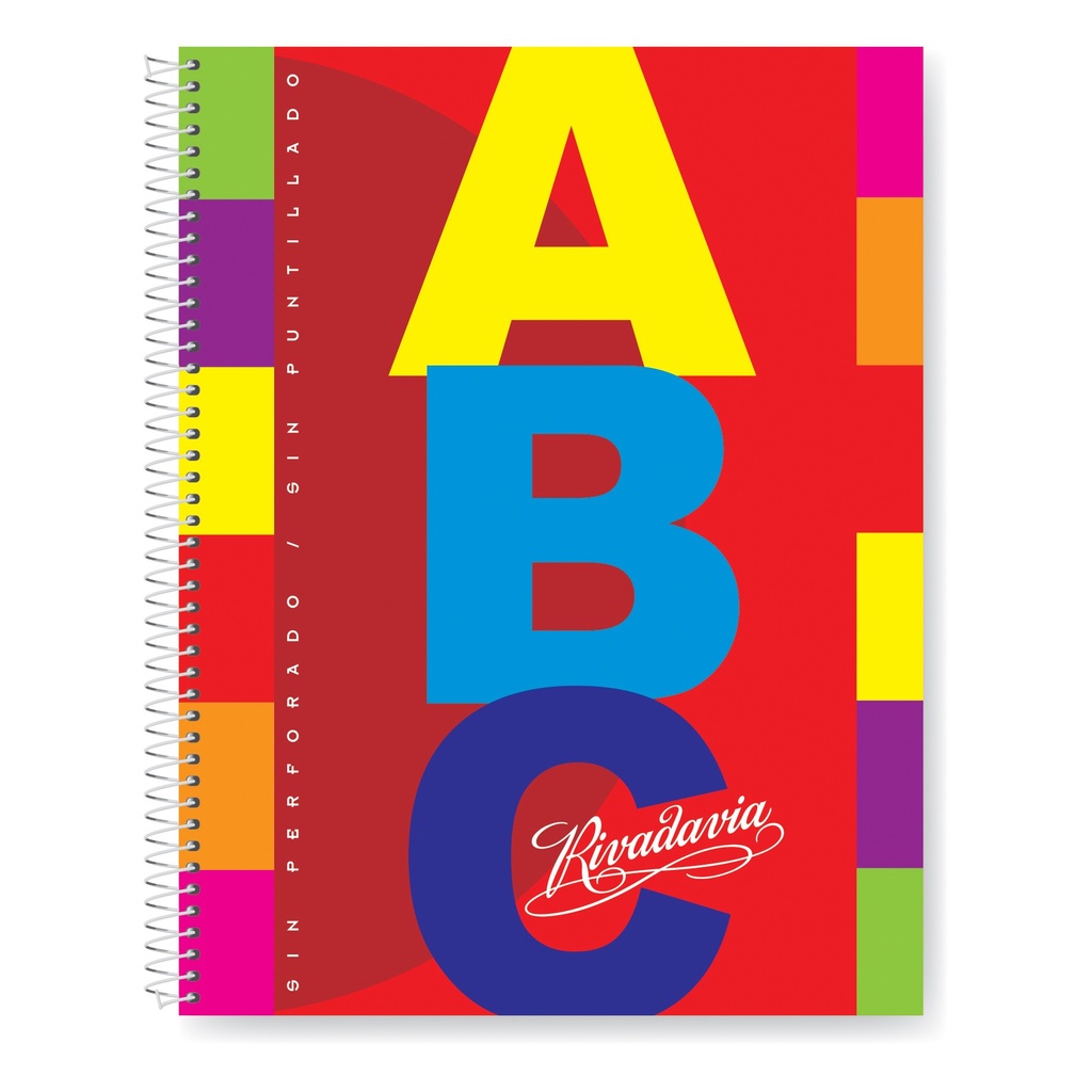 CUADERNO RIVADAVIA ABC PARA FORRAR 21X27 100H CUADRICULAD