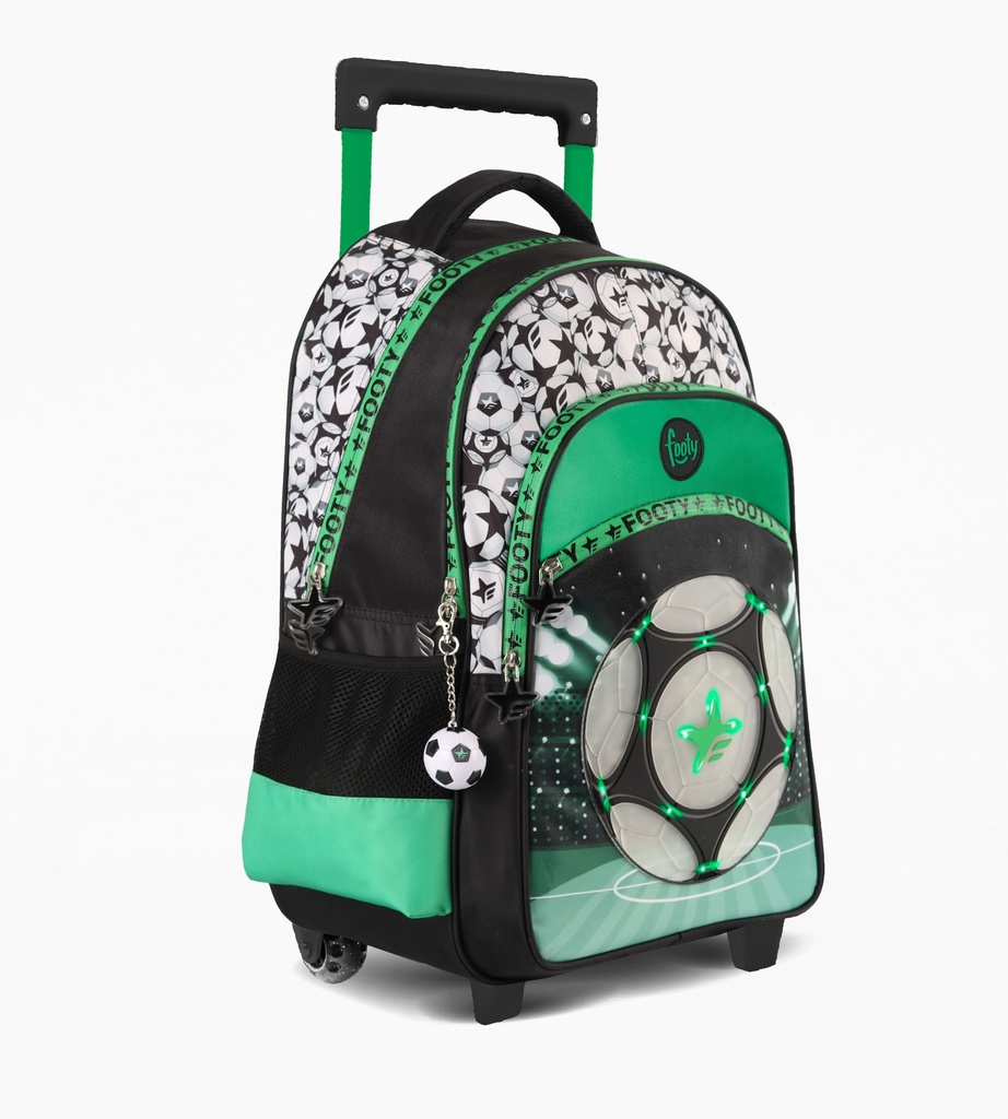 MOCHILA FOOTY C/CARRO 18'' CHAMPION C/LUZ