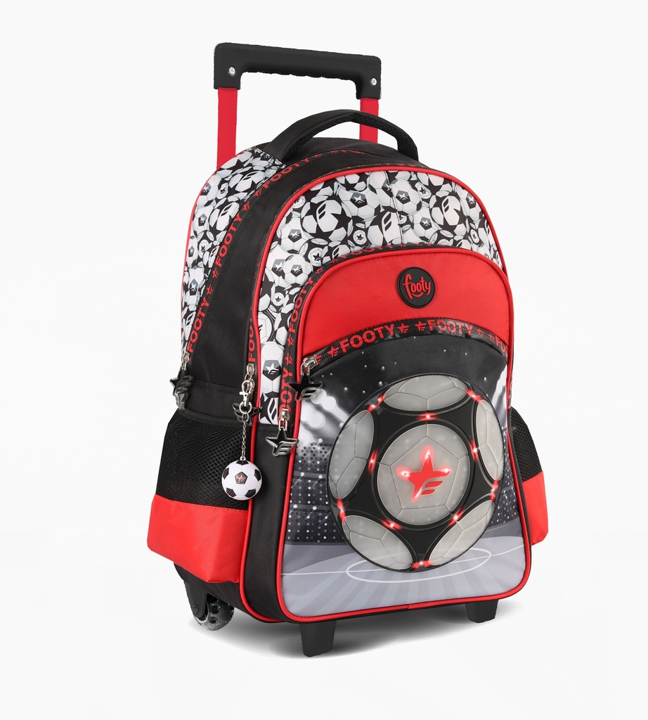 MOCHILA FOOTY C/CARRO 18'' CHAMPION C/LUZ