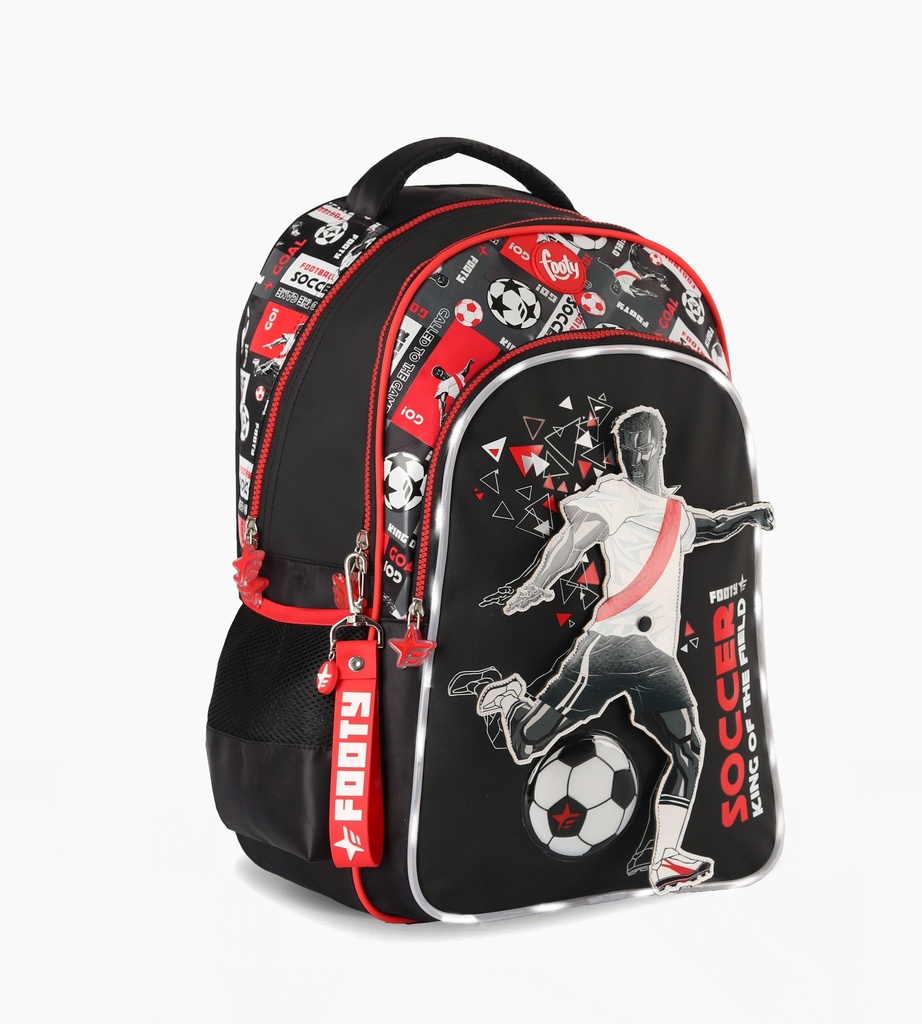 MOCHILA FOOTY ESPALDA 18'' DINAMIC C/LED