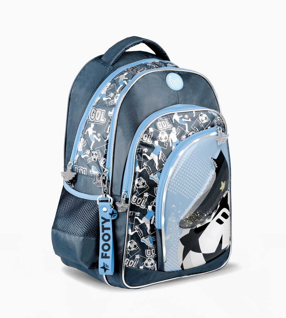 MOCHILA FOOTY ESPALDA 18'' BOTIN C/LED