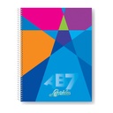 CUADERNO LAPRIDA AB7 TRAD.21X27 60H CUADRICULADO