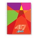 CUADERNO LAPRIDA AB7 TRAD.21X27 100H CUADRICULADO