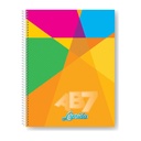 CUADERNO LAPRIDA AB7 TRAD.21X27 100H RAYADO