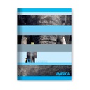 CUADERNO AMERICA T/F 16X21 24H RAYADO