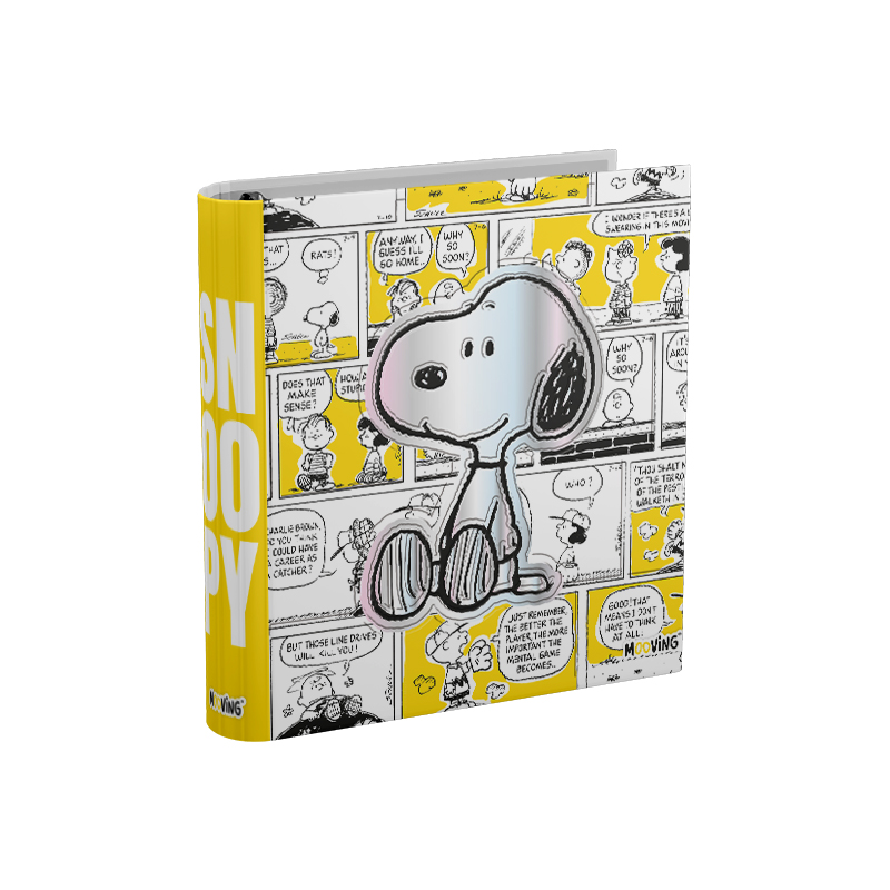 CARPETA 3X40 MOOVING SNOOPY