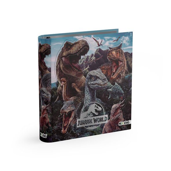 CARPETA 3X40 MOOVING JURASSIC WORLD