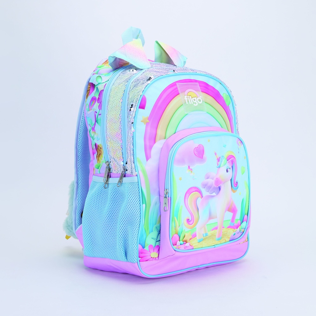 MOCHILA FILGO ESPALDA 18'' AIR UNICORNIO