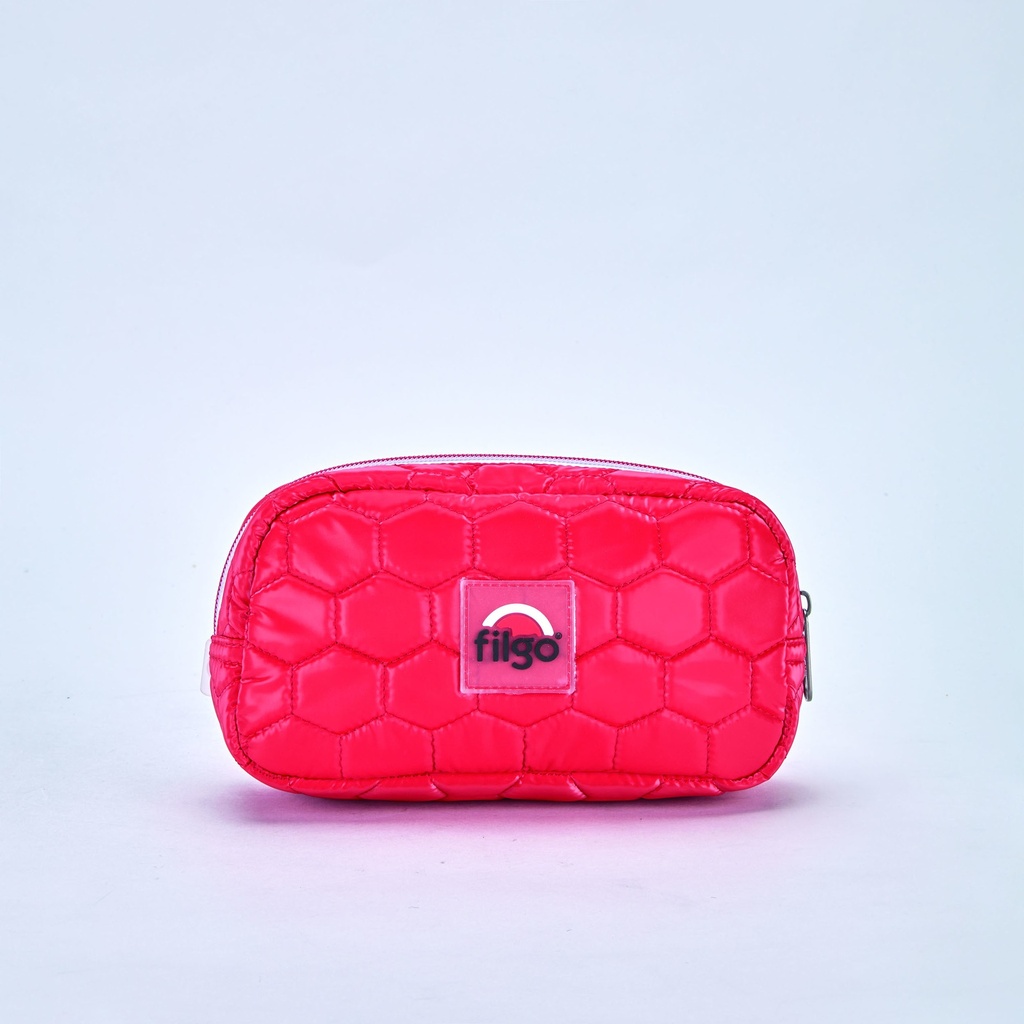 CARTUCHERA FILGO POUCH FUTBOL ROJO