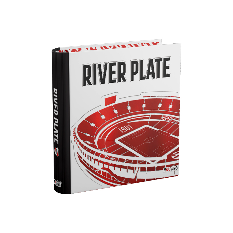 CARPETA 3X40 MOOVING RIVER PLATE