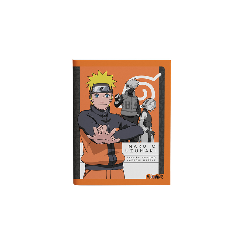 CUADERNO MOOVING 16X21 T/F 48H NARUTO