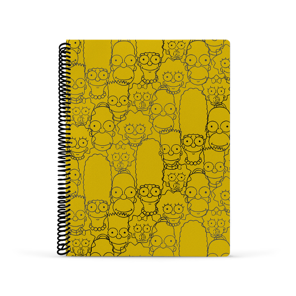 CUADERNO MOOVING A4 UNIVERSITARIO 80H SIMPSONS