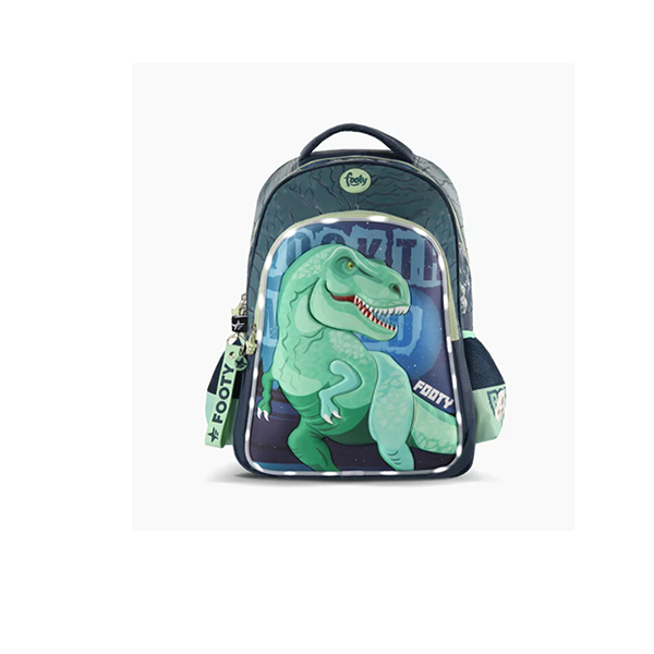 MOCHILA FOOTY ESPALDA VARON DINOSAURIO