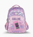 MOCHILA FOOTY ESPALDA NENA CALL ME C/LED